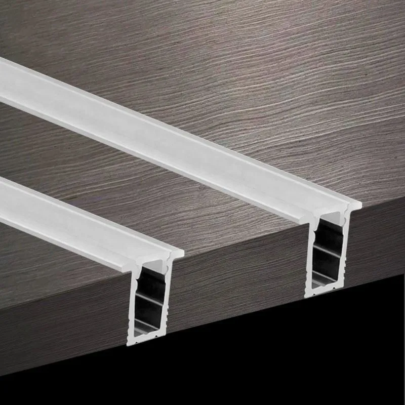 Anodizing Aluminum Profiles with PC PMMA Cover Endcaps t Slot Led Channel for Kitchen Cabinets Lighting Ceiling LED Profile