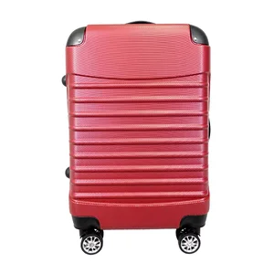 Special Offer Fashion Red Suitcase Lightweight ABS Material Anti Collision Angle Waterproof Pull Rod Boarding Luggage Cases