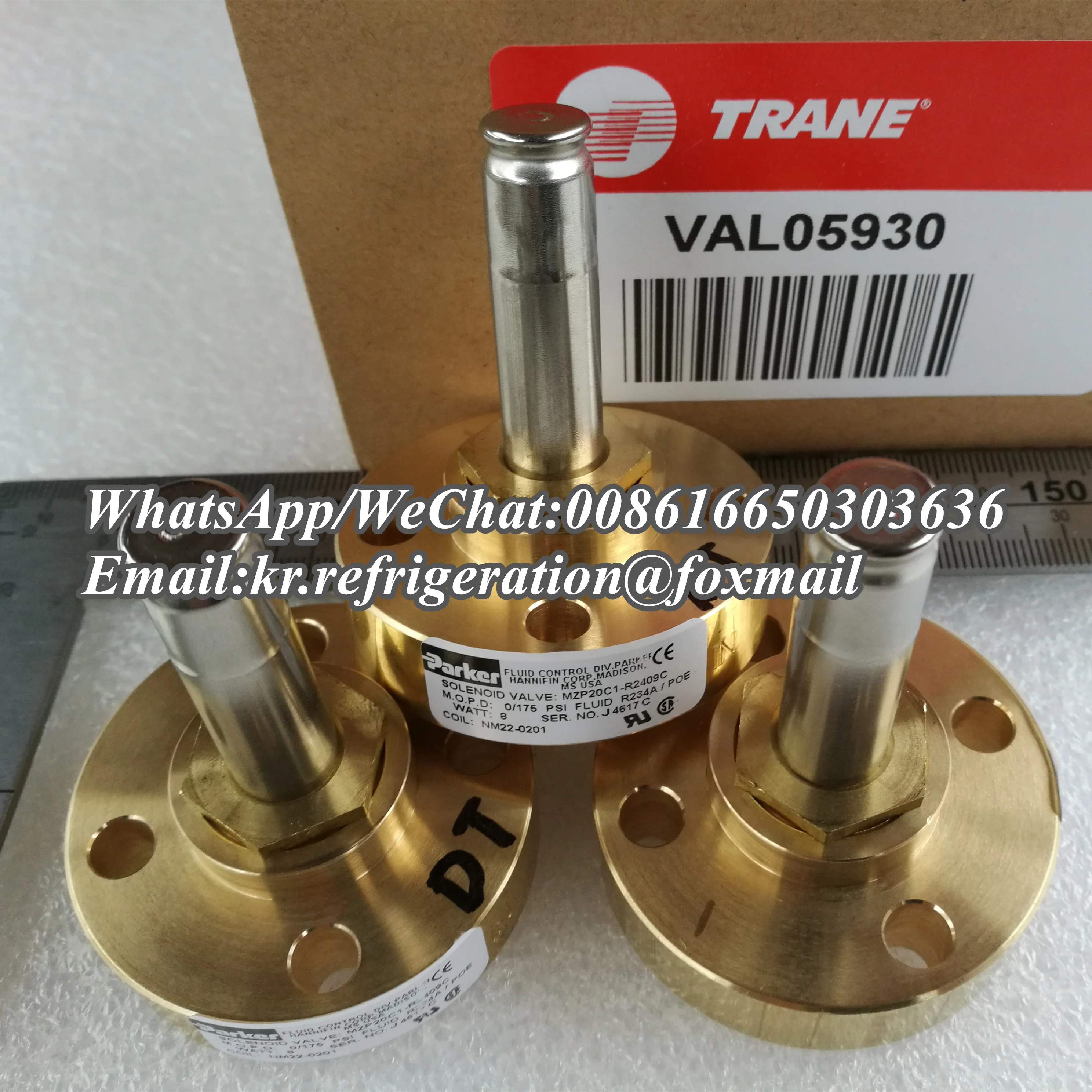 Central Air Conditioning Compressor Spare Parts Val05930 Trane Solenoid Valve Buy Solenoid