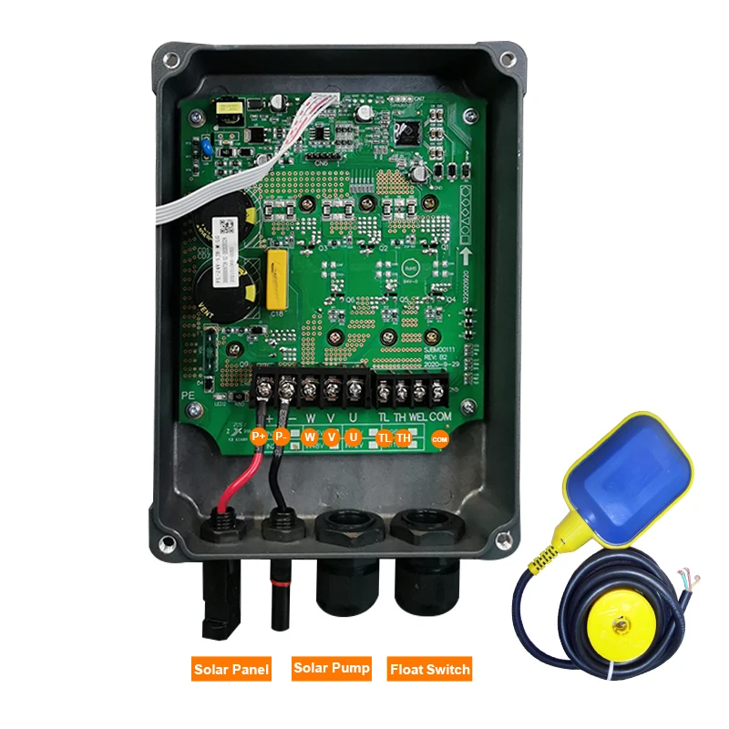 100 m Deep Well Solar Water Pump Solar Dc Brushless Solar Bore Pump Kit 3 Inch Submersible Solar Powered Deep Well Pump