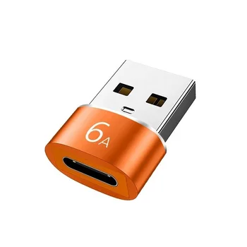 6A Type C To USB 3.0 OTG Adapter USB C Female to USB Male Fast Charging Data Converter Connector for Type C devices