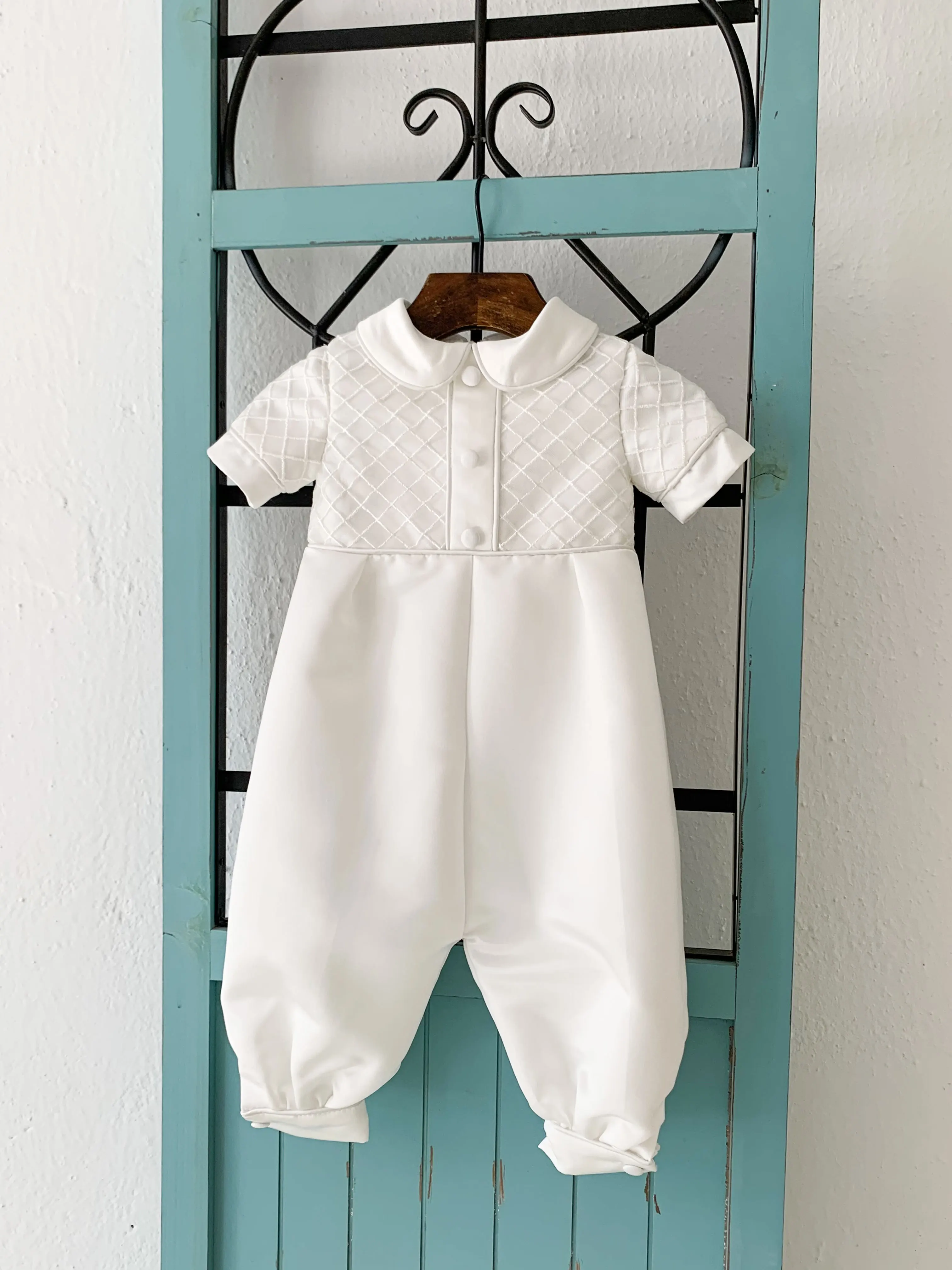 Baby Boys Romper Christening Dress For Boys Baptism Dress New Born One