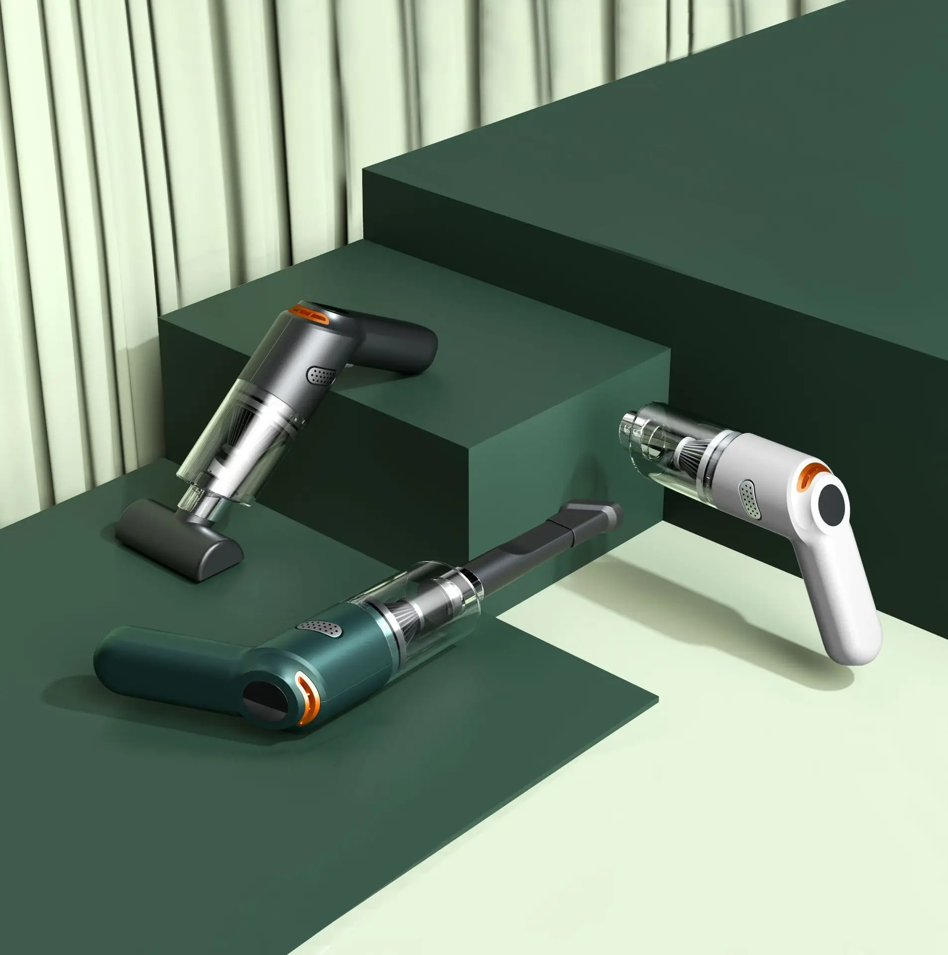 Car Cleaning Wet and Dry Strong Suction High-power Car Vacuum Cleaner Dry Wet Handheld Wireless Car Vehicle Mini Vacuum Cleaner