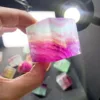 Cubo de Fluorita Caramelo