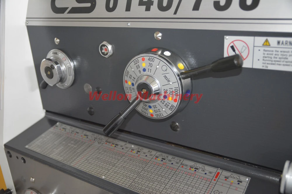 CS6140 Precision Metal Turning Lathe Machine Multifunctional Lathe with Both Inch and Metric System