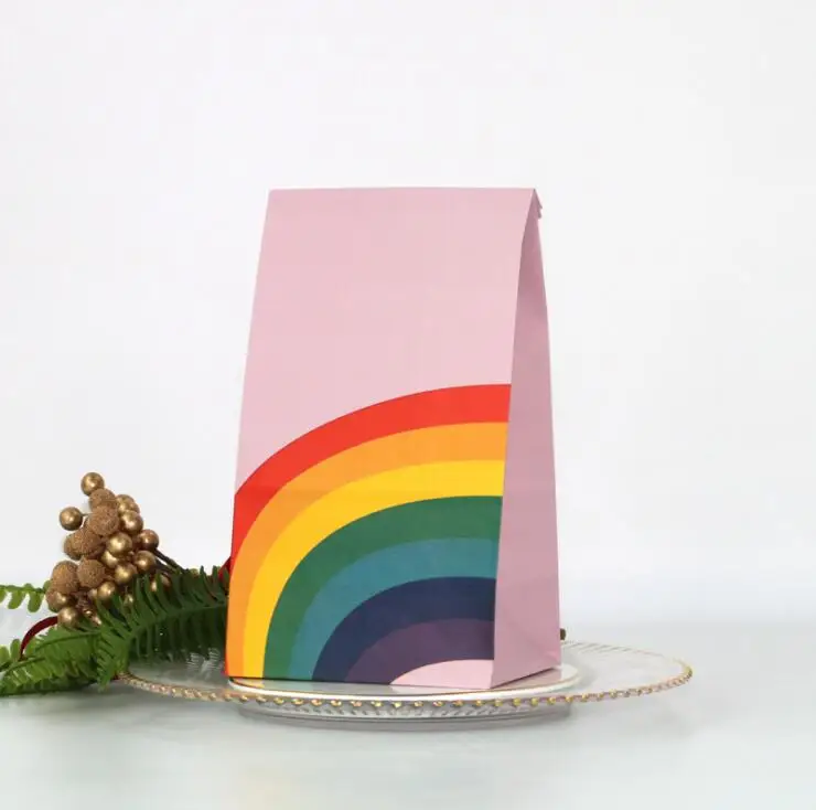 Buy Rainbow Treat Little Bags, Pink Rainbow Party Bags, Rainbow