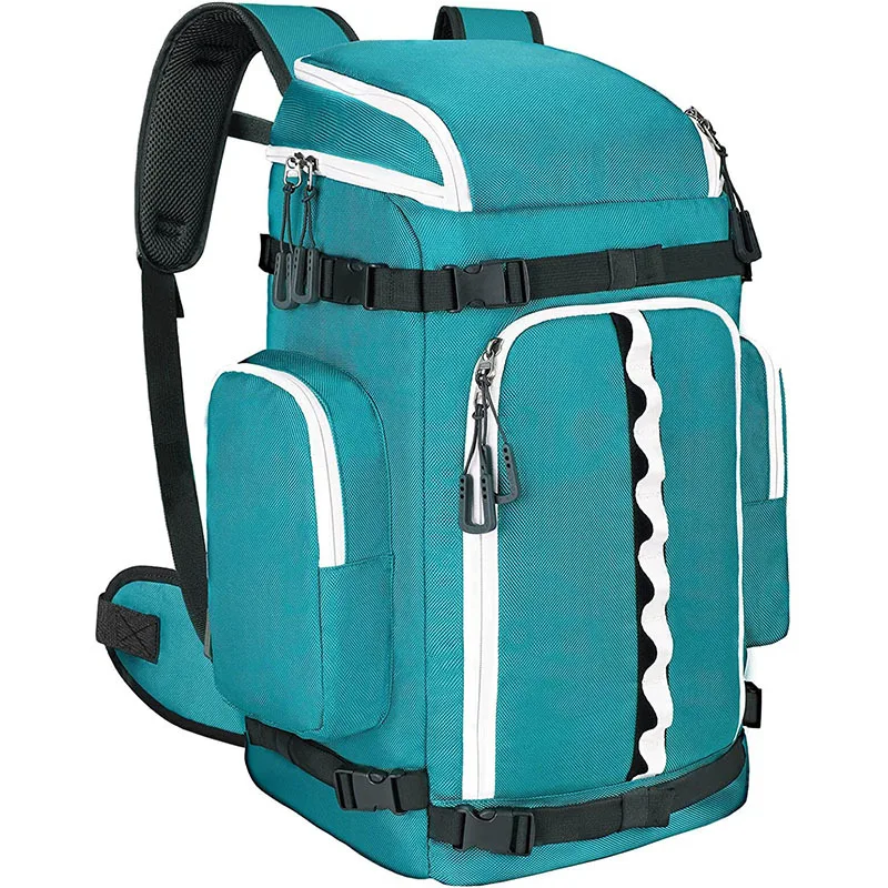 ODM OEM 30L Hydration Ski Boot Bag Backpack Snowboard Travel Bag Water Resistant Hiking Ski Backpack