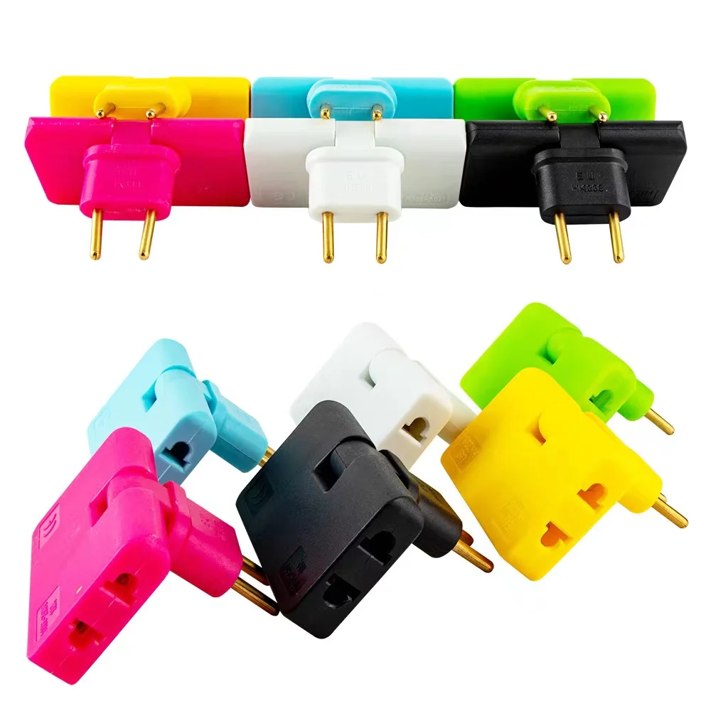 Rotating Plug Adapter 3 In 1 Extension Plug Electrical Adapter 180