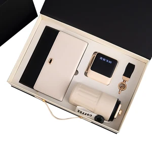 Fully Certified Supplier Promotional Gift Sets Notebook Tumbler Umbrella Pen Bundle for Corporate Business Events