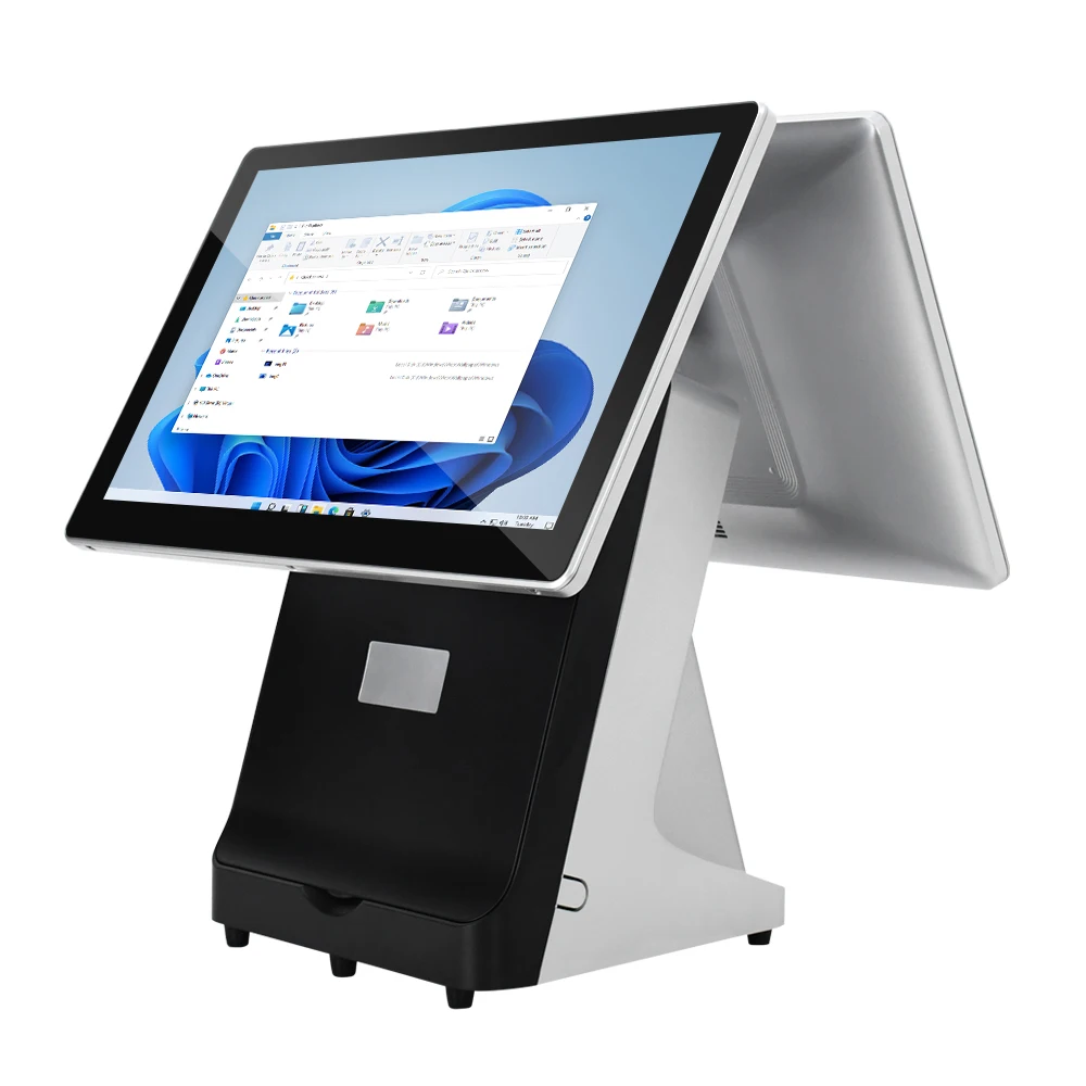 Face Recognition Access Control POS System Card Terminal EPOS System Windows EFTPOS Machine Intel I3 CPU 10-Point Capacitive