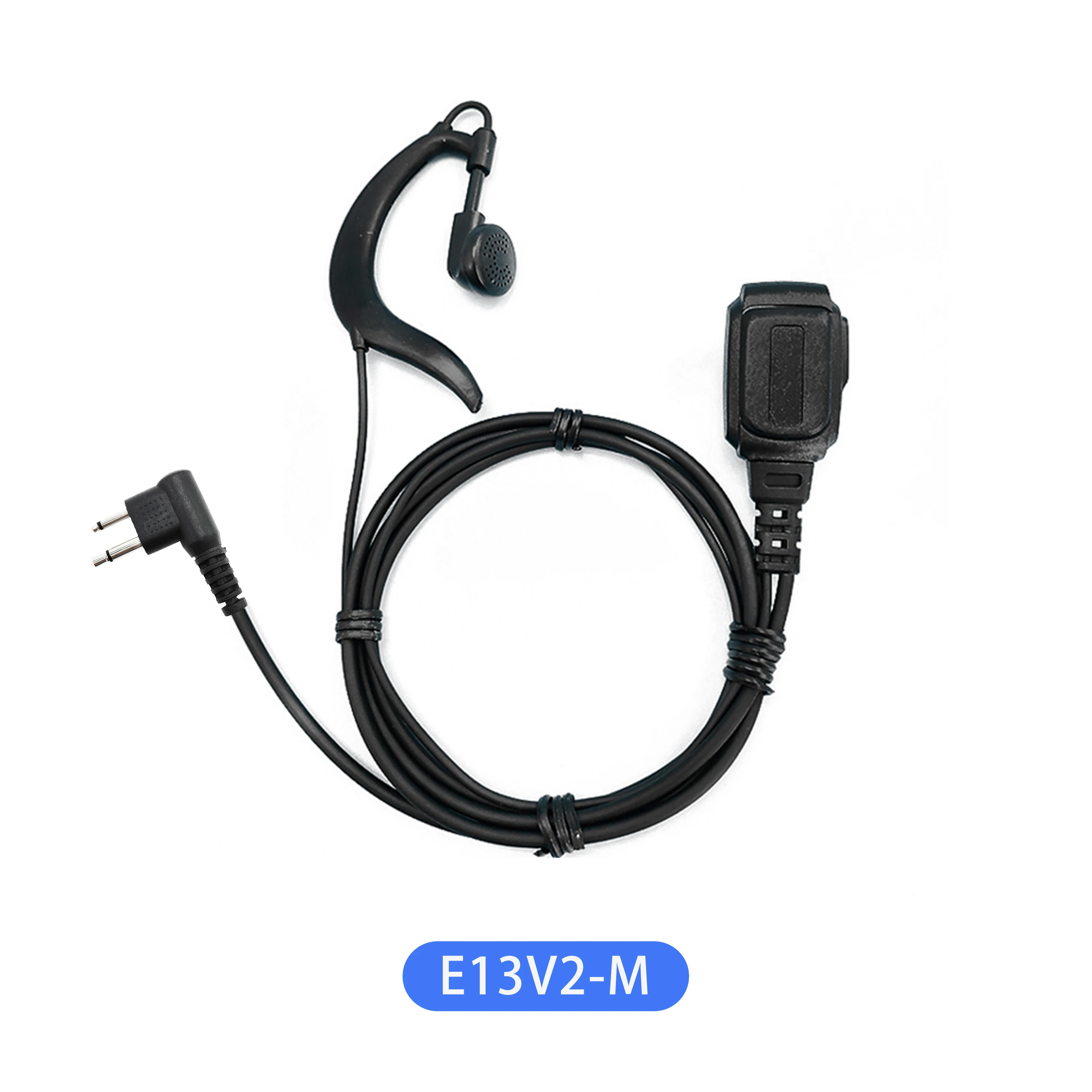 E13v2-m Kex Factory Portable Transceiver Earpiece With M 2 Pins Connector  For Motorola Two Way Radio - Buy Portable Transceiver Earpiece,Portable  Transceiver Earpiece For Motorola,Earpiece With M 2 Pins For Motorola  Product