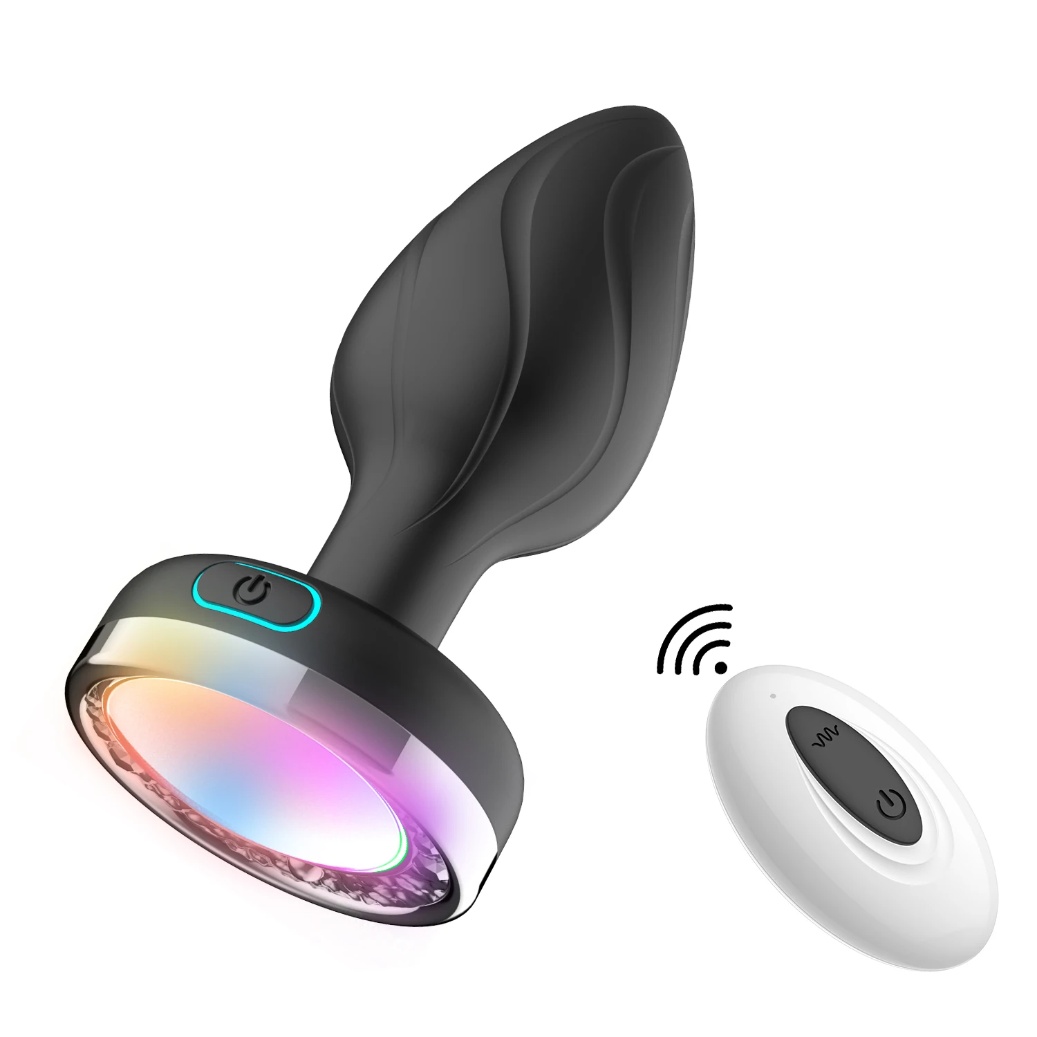 light up anal plug MyPleasure Plus Heizfunktion Rabbit Vibrator – G-Punkt und Klitoris  Stimulation – FEGYNA