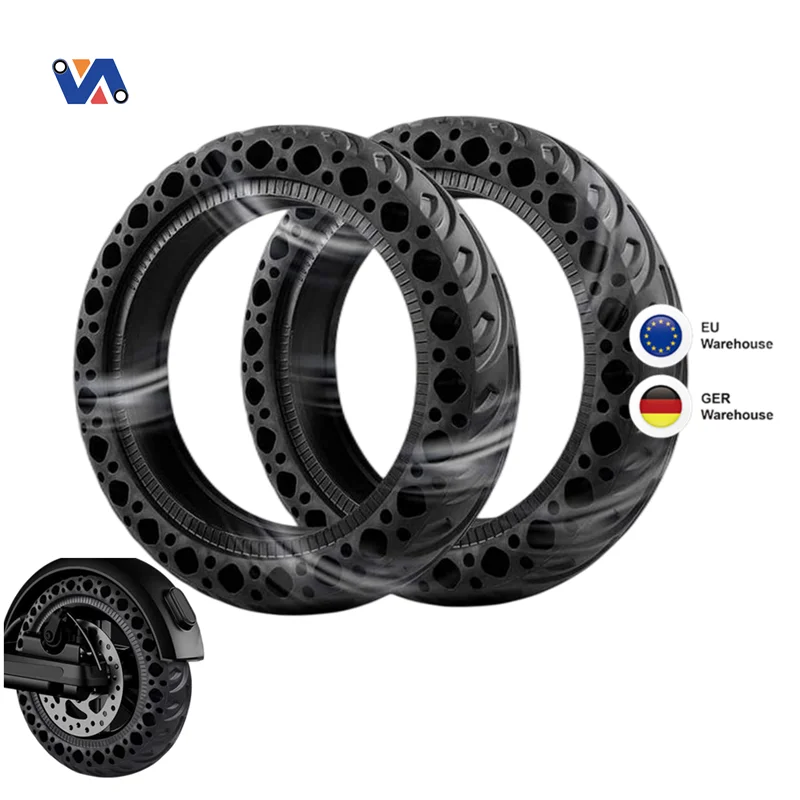 25Pcs/Batch-New Image EU Stock Xiao Mi Pro M365 Scooter Tyre 8.5 Inch Solid Tire Honeycomb Riding Off-Road Electric Scooter Tire