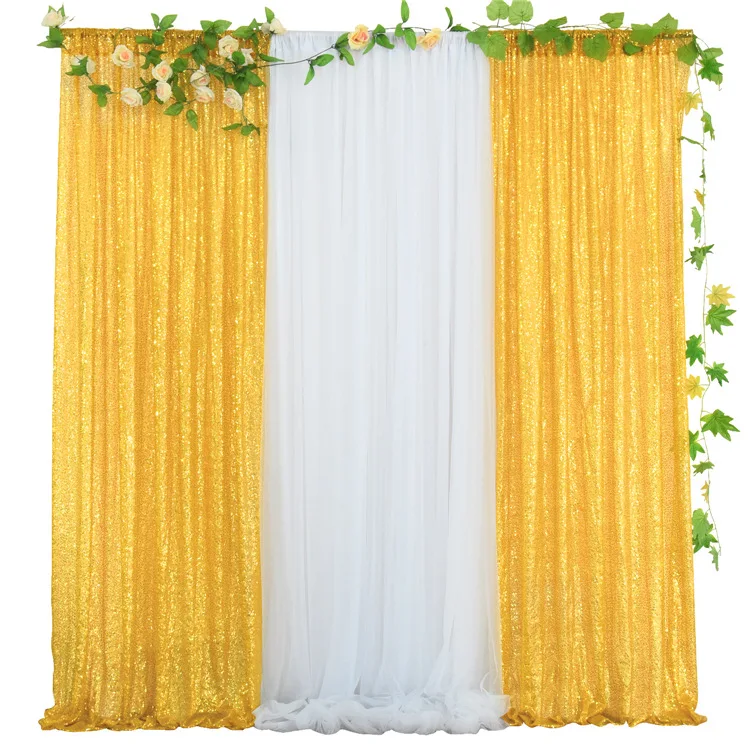 Colorful Sequin Luxury Golden Yellow Curtain Background Wedding Halloween  Party Decoration Selfie Live Photo Curtain - Buy Curtain,Wholesale Church  Wedding Concert Stage Curtain Backdrop Wedding,Rideaux En Paillette  Wholesale Wedding Banquet Sequins ...