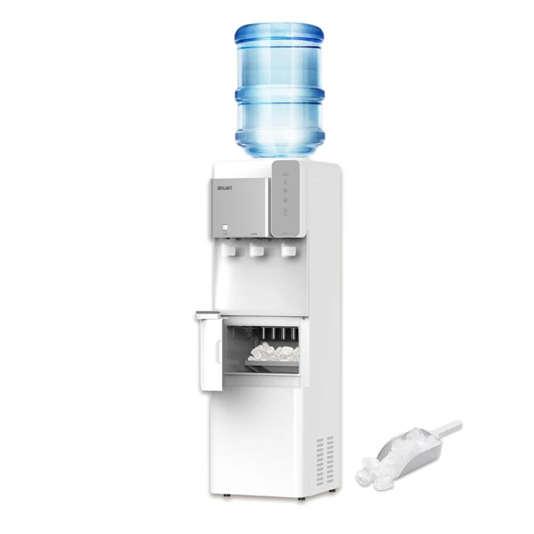 Aquart BYCZ565 - Hot & Cold Water Cooler with Ice Making