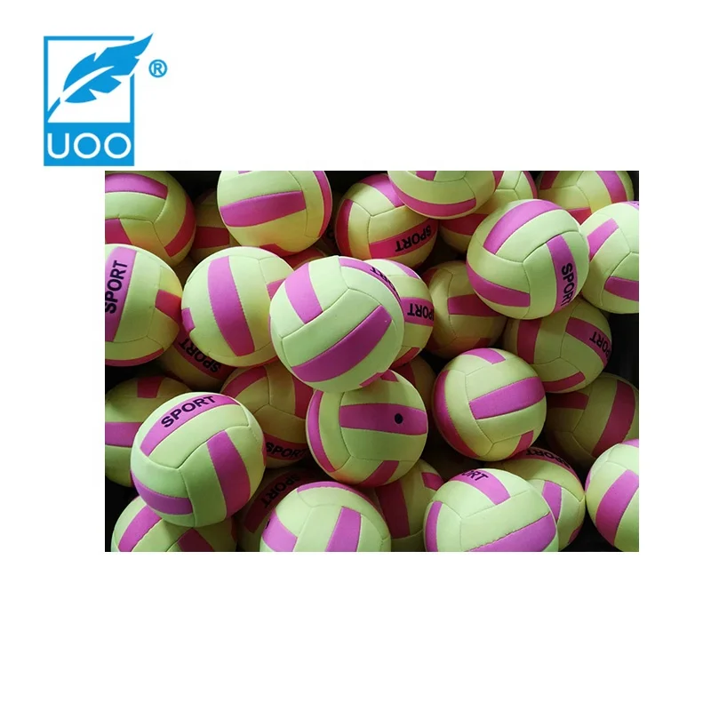 UOO оптовая продажа высокое качество размер 5 неопреновый пляжный волейбол