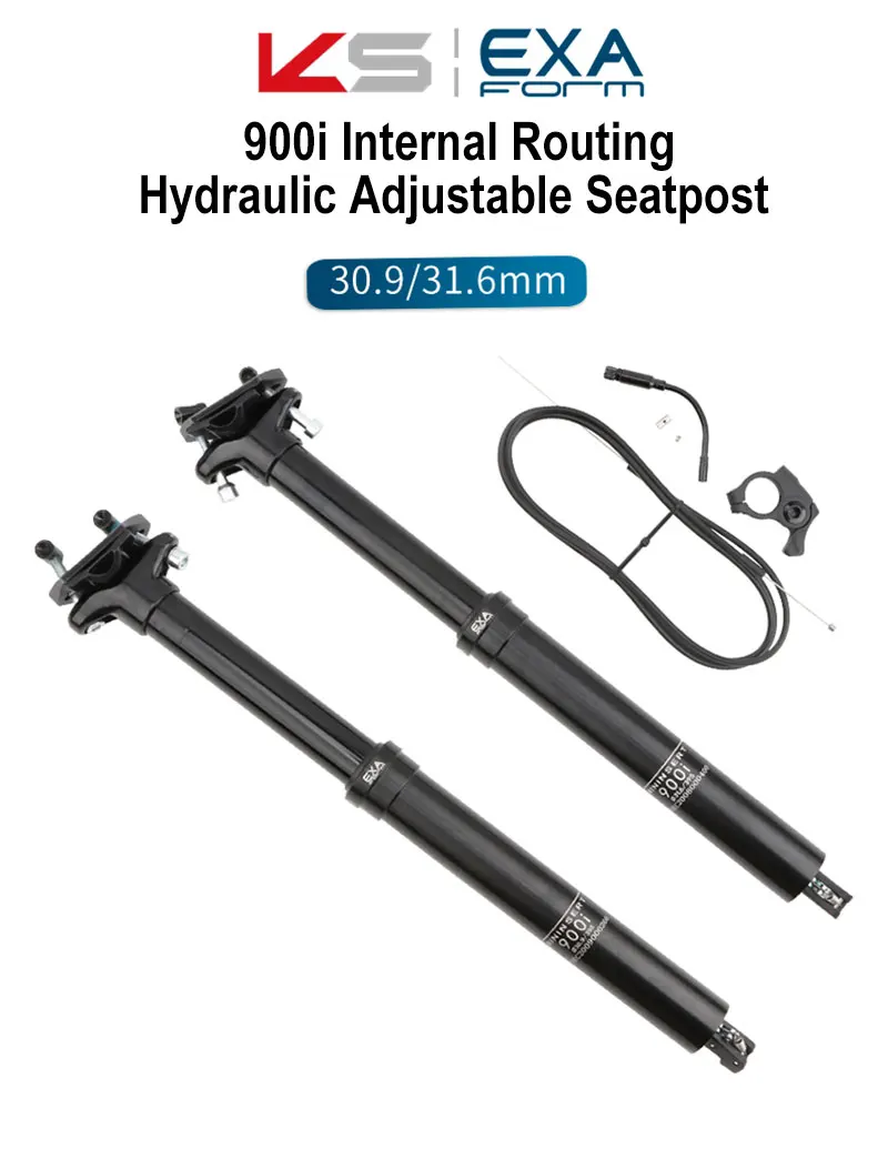 Ks 900i Alloy Bike Dropper Seatpost 30 