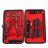 [Black Red] 18 Piece Set
