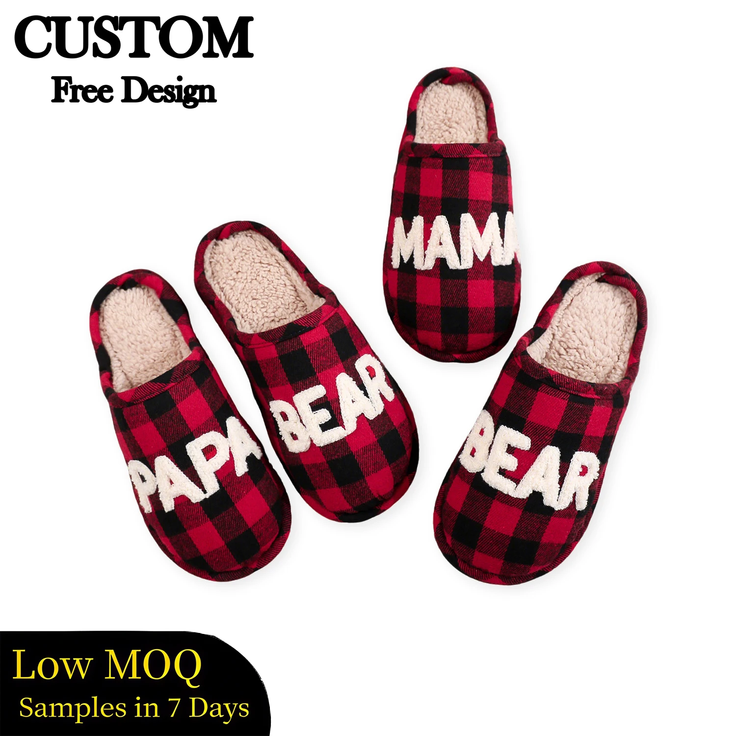 Shop Our Custom Logo Smile Happy Face Slippers for Women