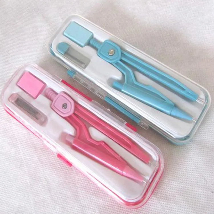 Студенческий компас канцелярские товары оптом пластиковая коробка 809 дешевое и хорошее качество