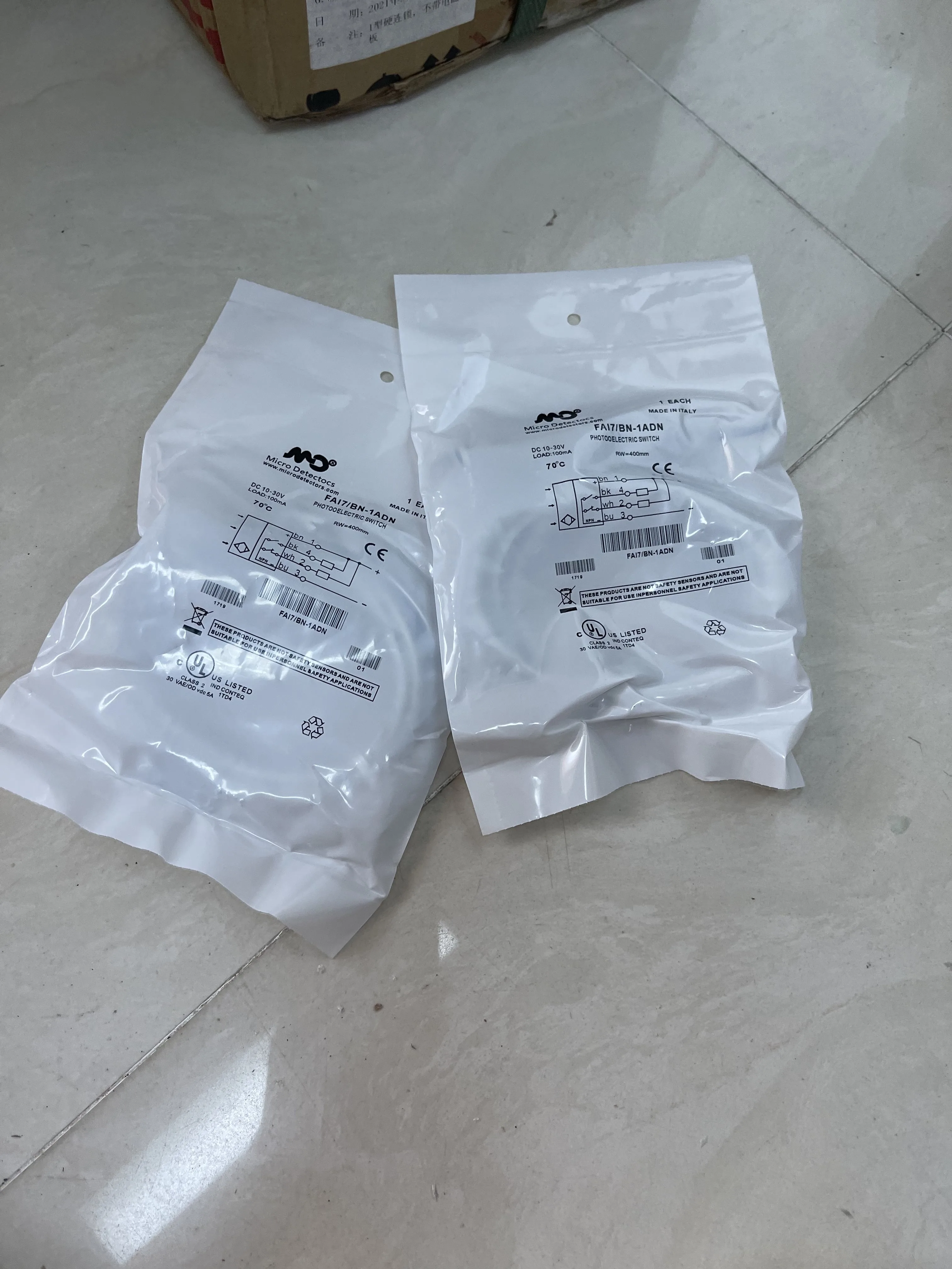 Carlo Gavazzi Photoelectric Sensor FAI7/BN-1ADN