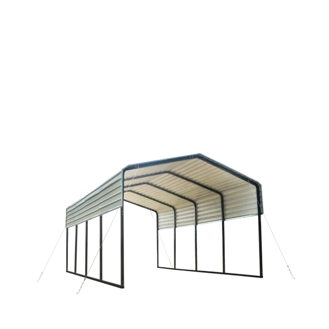 20ft X 20ft Metal Carport - Durable & Versatile Shelter