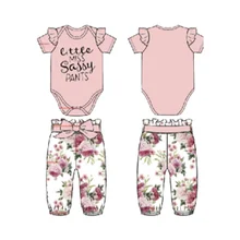 Beautiful Lace Short-Sleeved Romper for Baby Girls High Quality 0-6 Months Infant Pants with Button Closure for Spring Winter