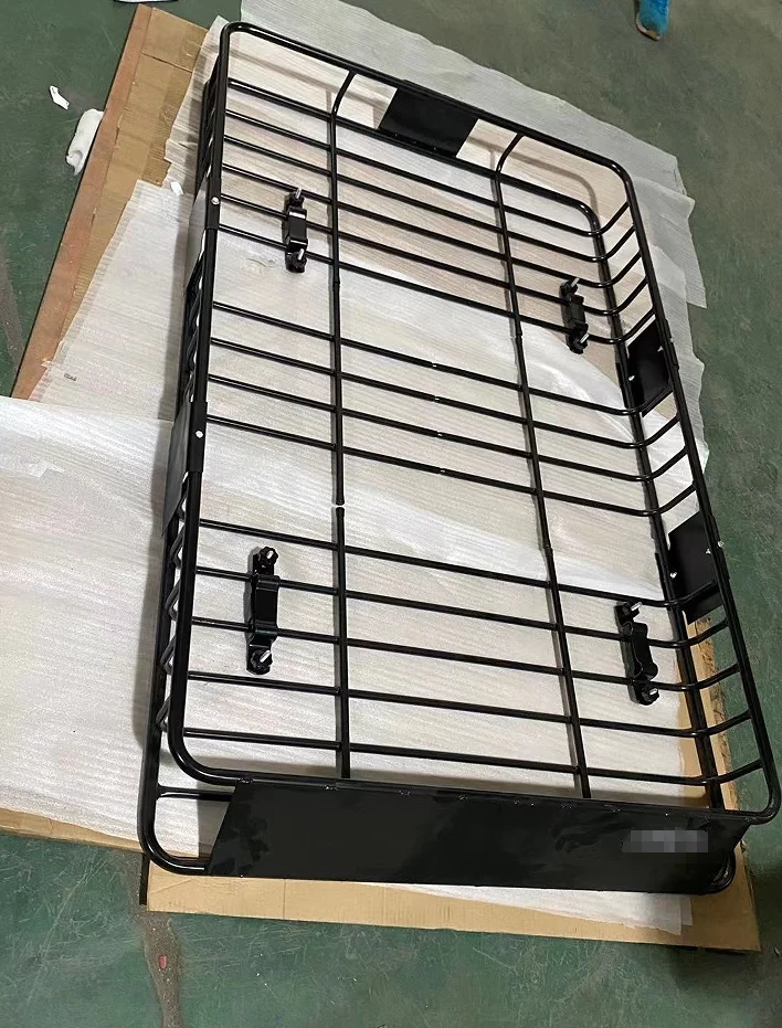 Roof Rack Cargo Carrier W/ Luggage Hold Basket SUV 43
