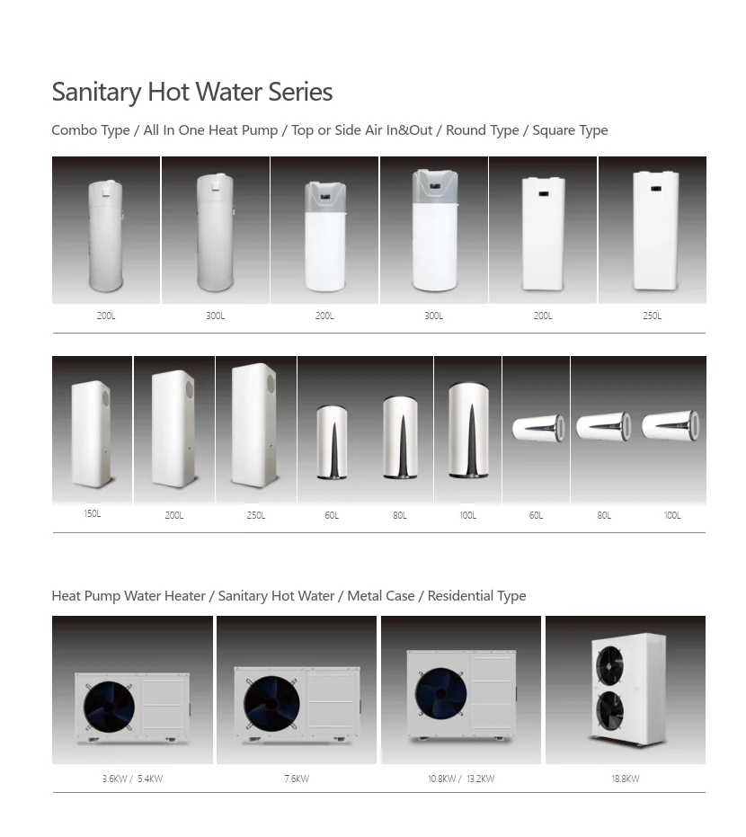 Water Heater, 10kw-30kw, DHW, Monoblock - detail 2