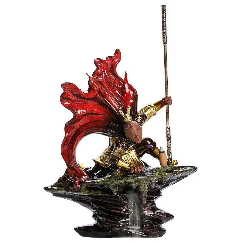 new chinese ceramic triumph over the buddha sunwu