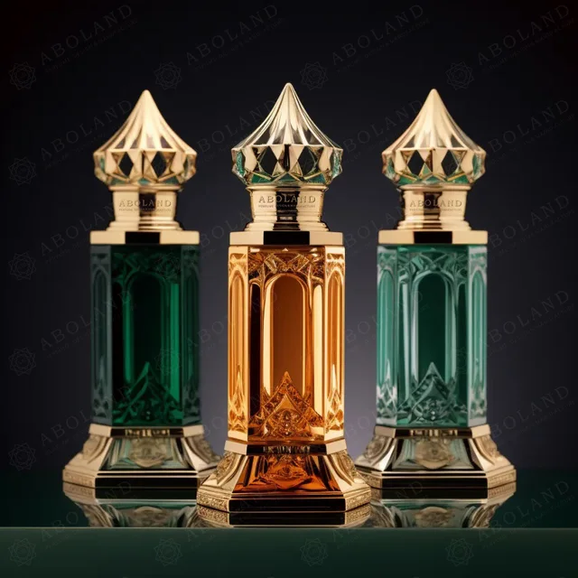 Customized Wholesale  Perfume Bottle With Luxury Cap 50ml 100ml Perfume Bottle