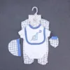 Hi blue bronosaurus baby clothes