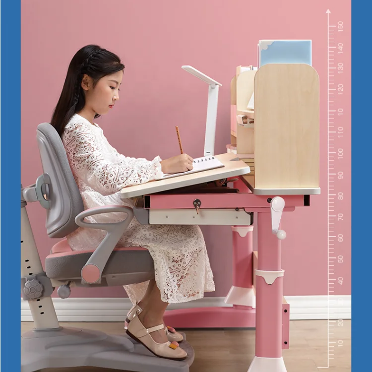 Детский Регулируемый учебный стол, новая модель 2022, эргономичный детский учебный стол и стул, умный детский учебный стол для детей
