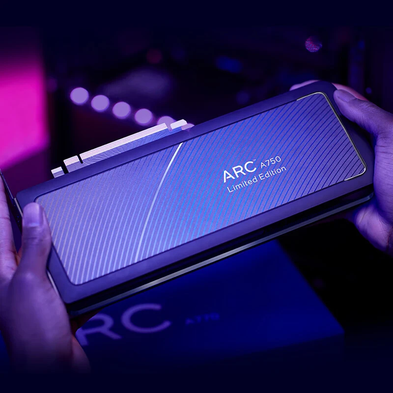 Intel Arc A750 8GB GDDR6 GPU - High Performance Graphics