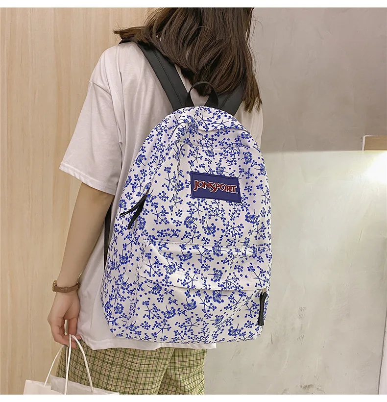Wholesale  Large Capacity Printing University Student School Girl Casual Women Other Ladies Backpacks