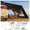 Bâche simple / 6 piquets de sol 6 cordes d'haubanage 6 ventouses 3 sangles