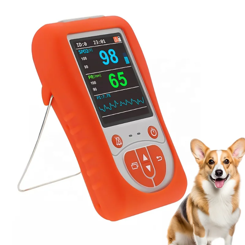 Professional Portable Veterinary Handheld Pulse Oximeter For Animal