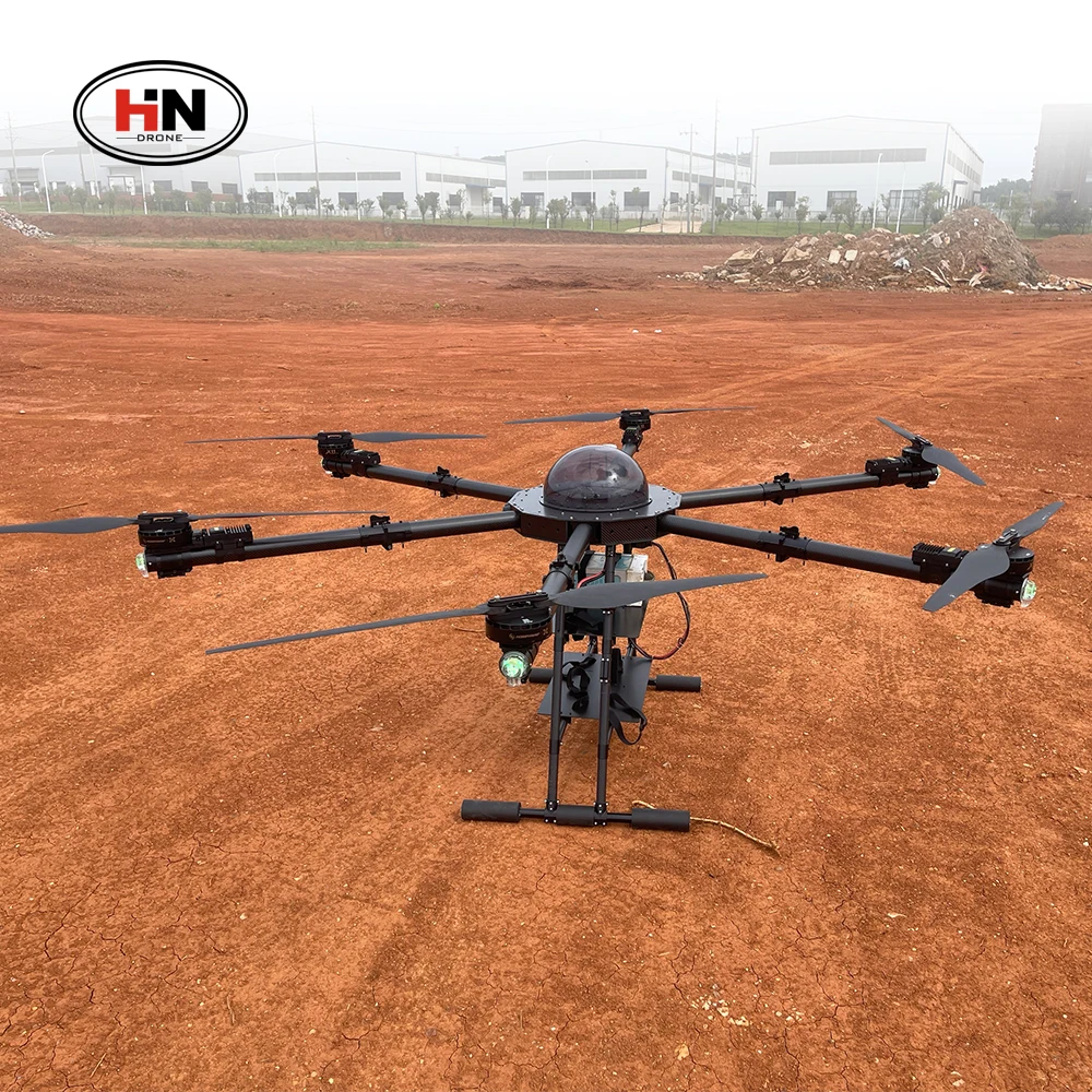 H16 10KM Remote Control 50kg Payload Drone 6 Axis Cargo Transport Drone with GPS Long Range Delivery Drone manufacture