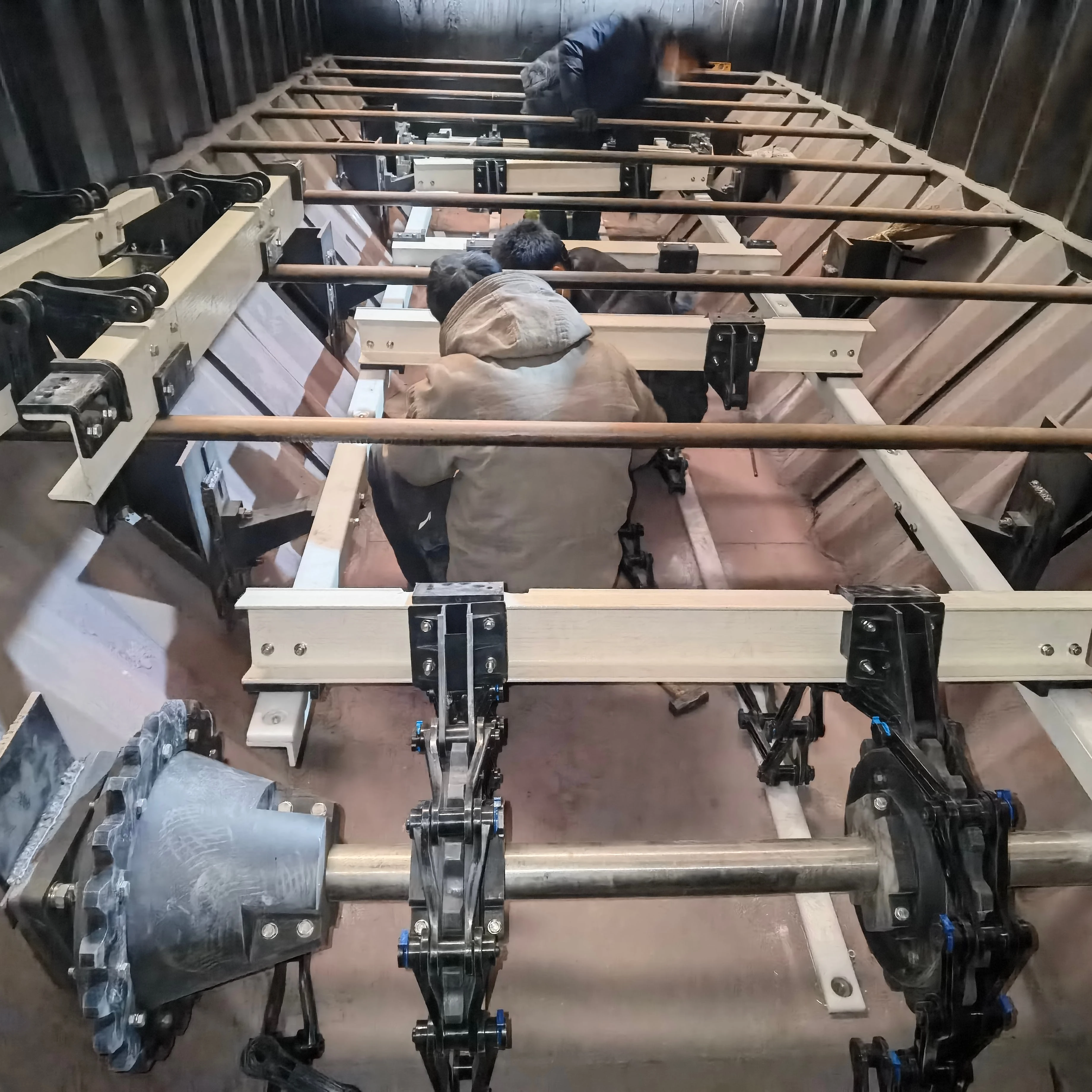 Clarifier Waste Water Treatment Non Metallic Chain Scraper Water Treatment Machinery
