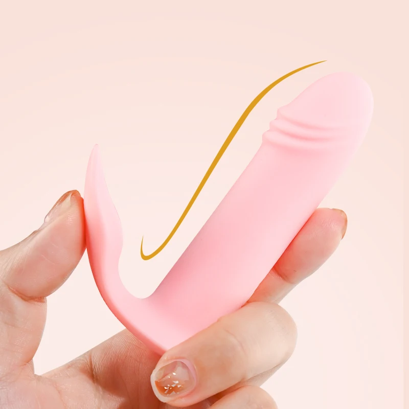 Amoura clitoral vibrator front and side profile view