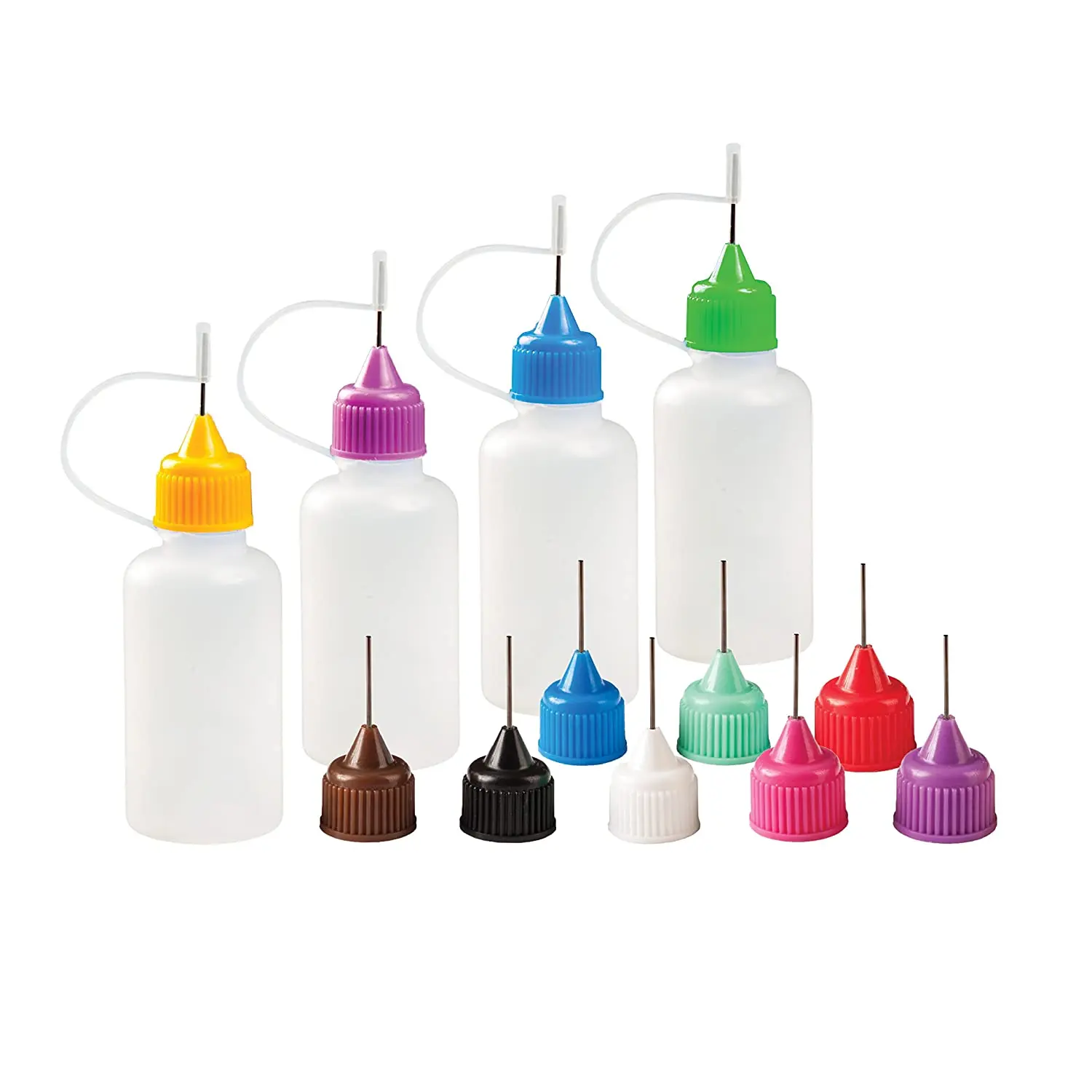 plastic painting glue dropper needle bottle