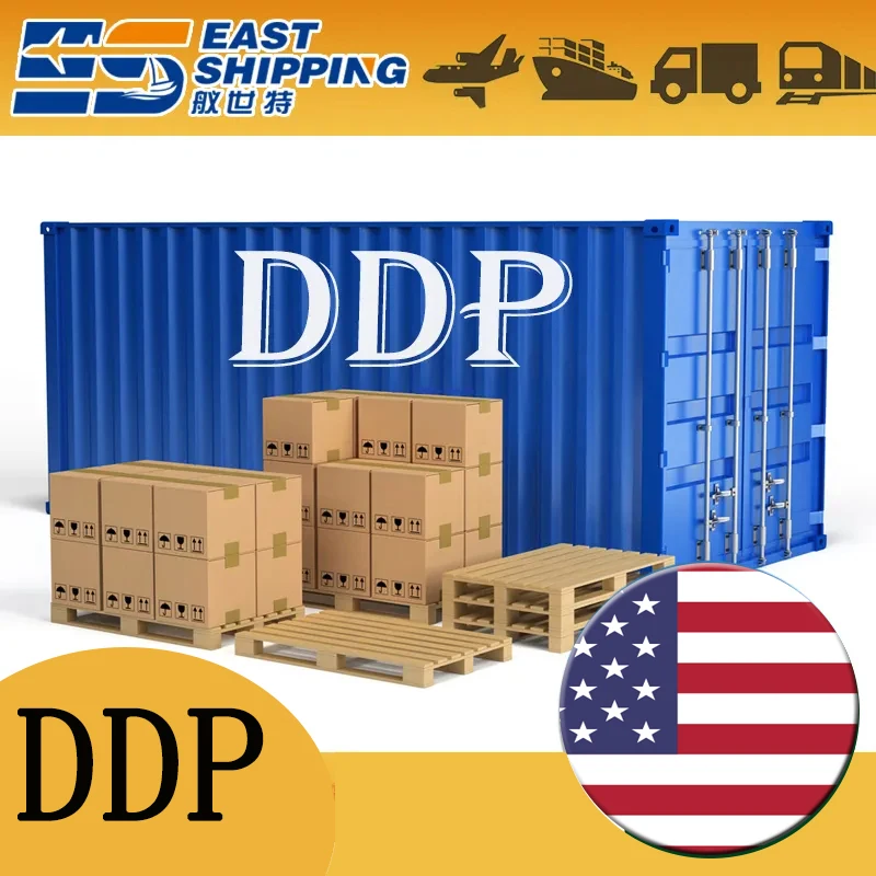 East Shipping Agent To USA Chinese Freight Forwarder Logistics Agent DDP Door To Door From China Shipping To USA