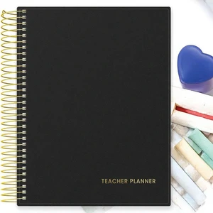 New Arrival Custom Notebook Journal Spiral Monthly Daily Task Checklist Agenda Calendar Special Date Planner for School Teachers