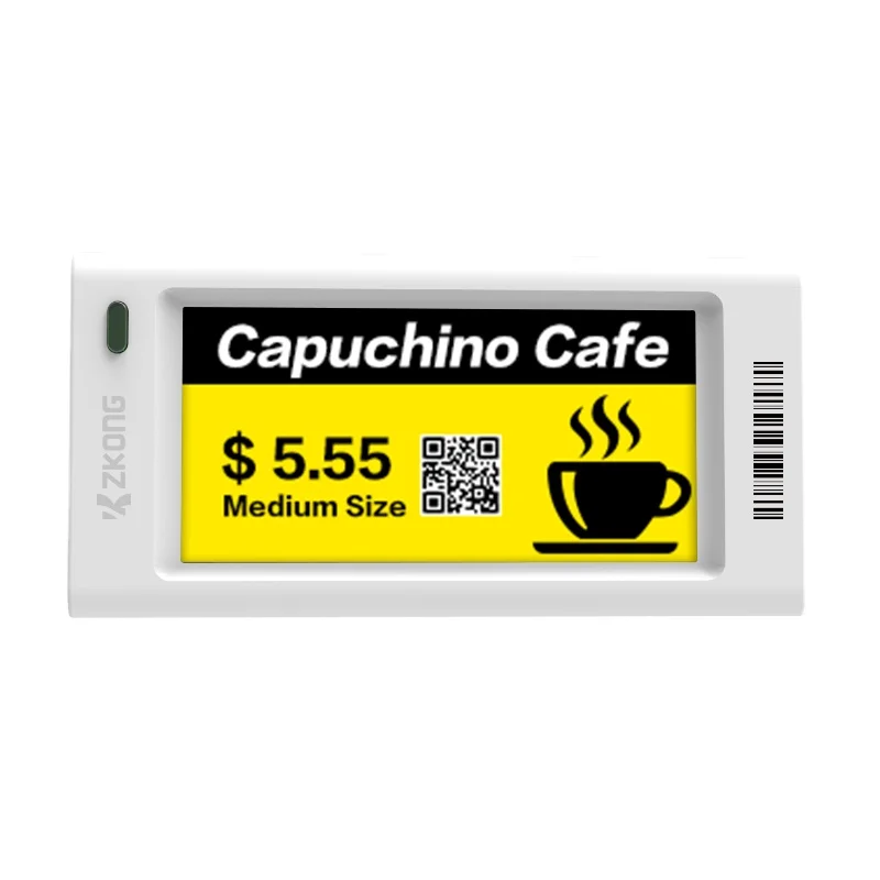 Zkong 2.13 Inch E-ink Electronic Shelf Label ZKC21V - Reliable
