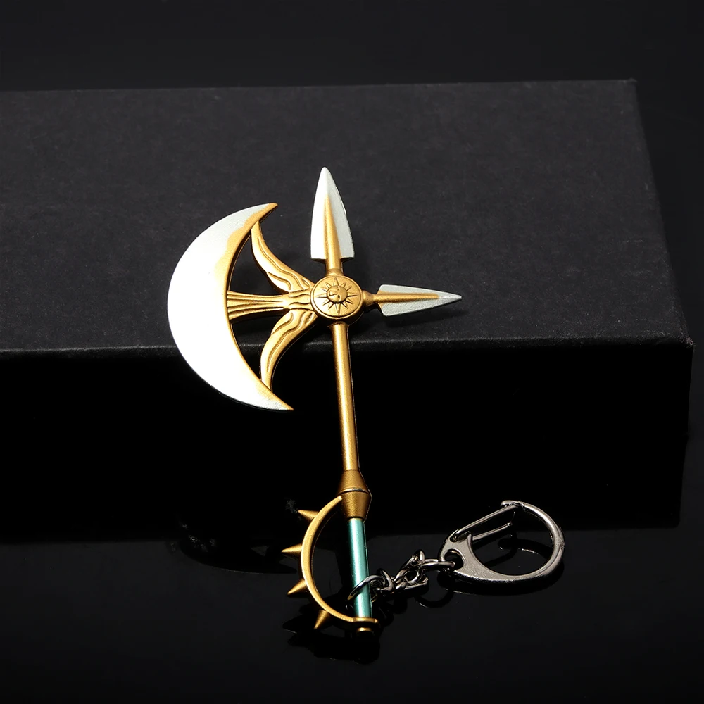 Japan Anime Meliodas Keychain - The Seven Deadly Sins Escano Axe