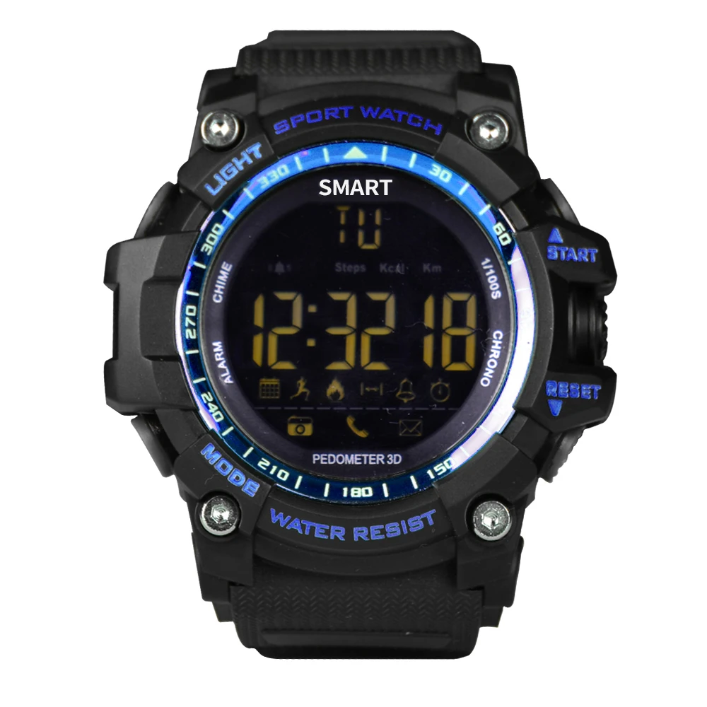 2021 new coming EX16 smart watch 5ATM IP67 Waterproof Smartwatch Pedometer Stopwatch Alarm Clock LONG TIME STANDBY Alibaba