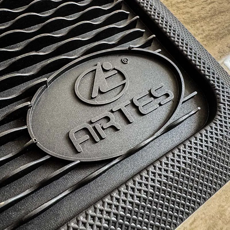 Premium Modern Striped Latex/Rubber Non-Slip Washable Door Mat for Indoor/Outdoor Use in Home Office & Hotel details