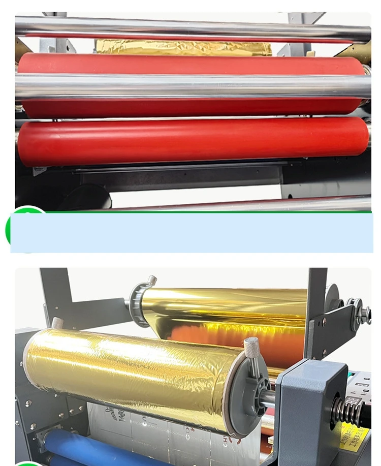 Automatic Digital Hot Foil Machine Aluminum Gold Foil Printer Hot