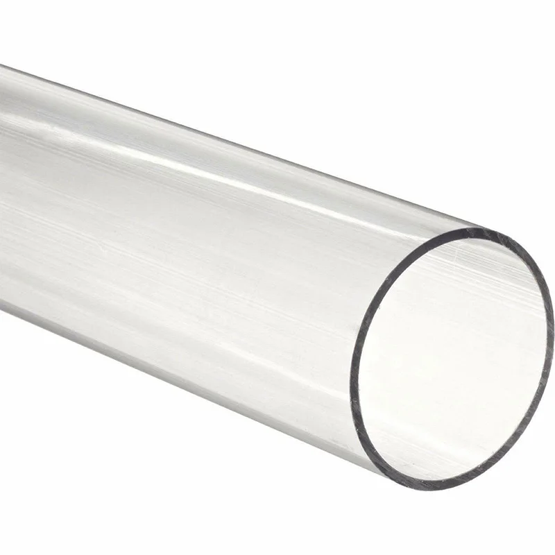 IkErna 2 Pezzi Tubo Acrilico Trasparente Lungo 20 cm Forniture per Giardino per Acquario Fai da