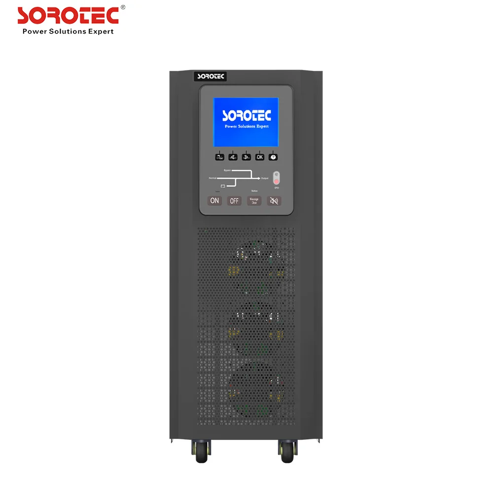 Ups Power High Frequency Online UPS SOROTEC HP9335C II 10-120KVA with Ups Inverter